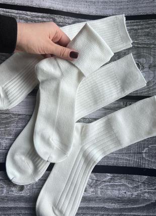 2 пари жіночі високі зимові трендові кашемірові шкарпетки в рубчик корона 36-41р.4 фото