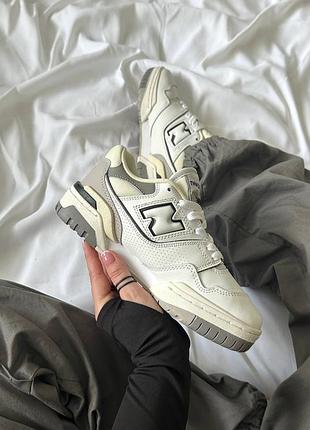 Жіночі кросівки nb 550 white cool grey