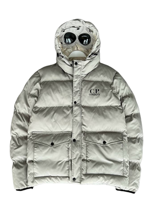 Чоловіча зимова куртка c.p. company pro-tek beige.
