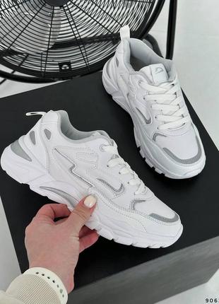 Кроссовки натуральная кожа