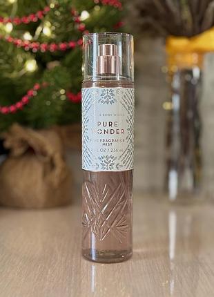 Спрей для тела/волосы bath and body works pure wonder