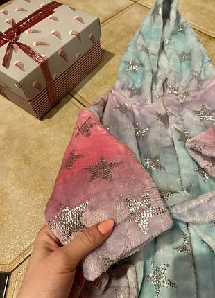 Мʼякий халат для дівчинки2 фото