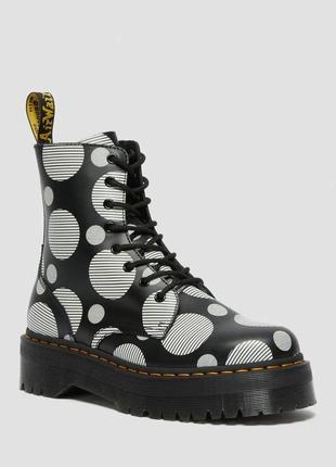 Urban ботинки dr. martens 26882009 jadon polka dot smooth leather platform 36 37 38 39 40 412 фото