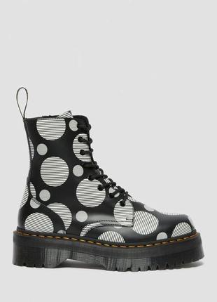 Urban ботинки dr. martens 26882009 jadon polka dot smooth leather platform 36 37 38 39 40 415 фото