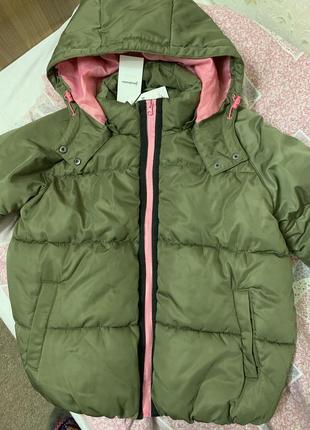 Новая  куртка-пуховик stradivarius,размер l2 фото