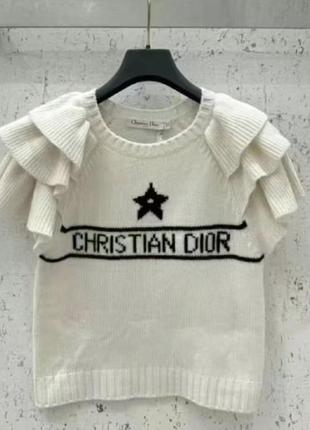 Блуза блузка свитер светр кофта в стилі christian dior діор