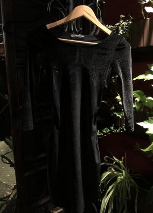 Платье мини талия