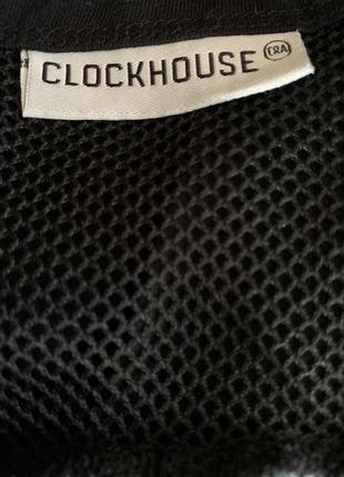 Туника черного цвета спортивный размер s вискоза clockhouse4 фото