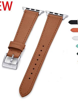 Ремешок из натуральной кожи для apple watch 8 band 41 мм 40 мм 38 мм, сменный браслет для iwatch 7 6 5 4 3 se 45 мм 44 мм 43 мм ultra 49 мм