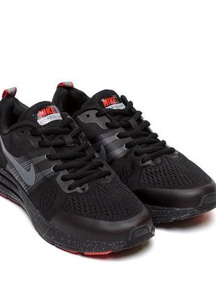 Мужские летние кроссовки сетка check nike black