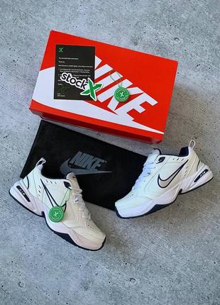 Кроссовки nike air monarch white