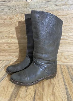 Сапоги натуральная кожа
