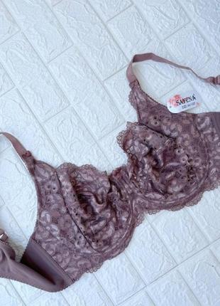 Бюстгалтер без поролону, чашка f