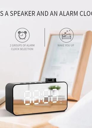 Bluetooth-колонка, будильник, радио newmine bt13