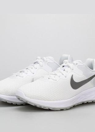 Кроссовки женские nike revolution 6 белые dc3729-101