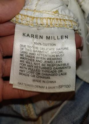 Джинсовая юбка karen millen6 фото