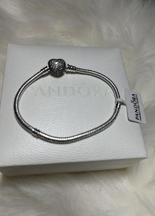 Серебряный браслет пандора pandora