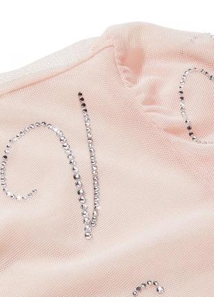 Подарочный набор shine mesh 'v' logo top & panty victoria’s secret виктория сикрет оригинал4 фото