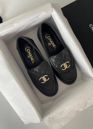 Лоферы chanel