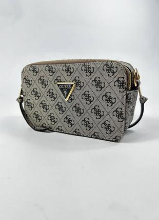 Guess zippy snapshot grey (сіро-чорна)