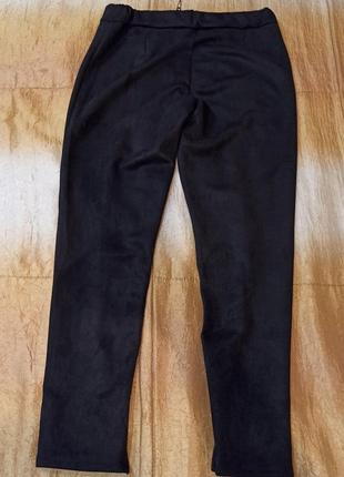Новые замшевые брюки лосины р.48-506 фото