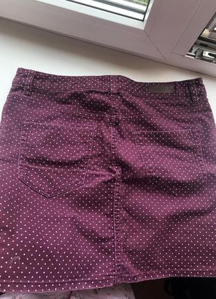 Спідниця в дрібний горох logg h&m