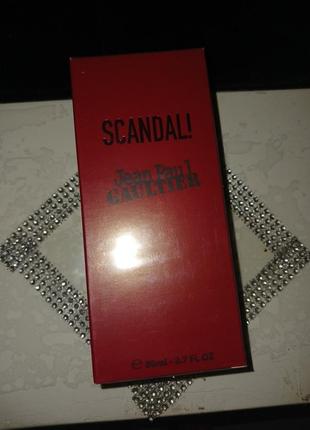 Хит! эпатажный шик-парфюм jean paul gaultier scandal 100ml абсолютно новый запечатан (лиц.)!готовимся к новогодним подаркам!!!