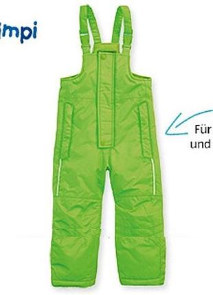 Зимние теплые штаны impidimpi германия, размер 74/80