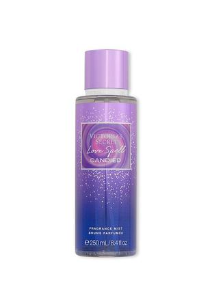 Парфумований зволожуючий спрей candied fragrance mist love spell2 фото