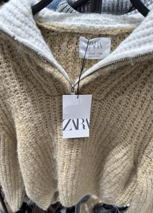 Zara sale трикотажний светр дівчачий3 фото