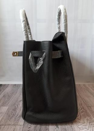 Кожаная сумка в стиле hermes birkin 406 фото