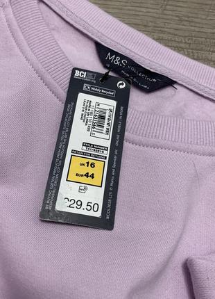 Світшот утеплений marks&spencer р. 16/44/2xl3 фото