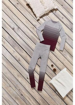 Комплект термобелья кофта + штаны crivit германия, размер 134/1406 фото