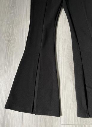 Стильные брюки лосины с разрезами2 фото