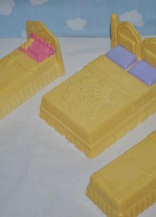 Чудові меблі для ляльок ляльок у будиночки mattel polly pocket поллі покет