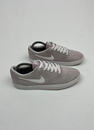 Оригинальные замшевые кеды nike sb3 фото