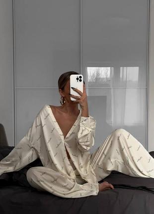 Домашній костюм - піжама піжамний костюм