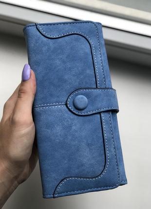 Кошелёк женский baellerry exclusive blue
