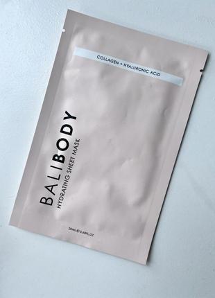 Маска для лица bali body hydrating sheet mask1 фото