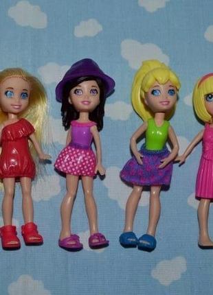 Mattel polly pocket поллі покет різні ляльки ляльки русалка в одязі та взутті