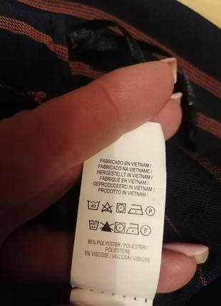 Трендові брюки в полоску з поясом під фірми primark8 фото