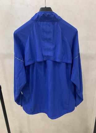 Вітровка куртка nike синя спортивна6 фото