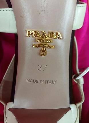 Prada р 37 узкая ножка5 фото