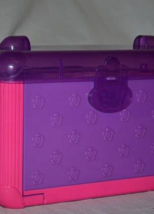 Mattel polly pocket домик чемодан магнитный игровой полли покет салон3 фото