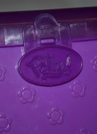 Mattel polly pocket домик чемодан магнитный игровой полли покет салон10 фото