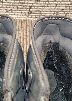 Кожаные зимние утепленные термо ботинки эсо, оригинал, 38рр - 24см5 фото