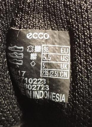 Кожаные зимние утепленные термо ботинки эсо, оригинал, 38рр - 24см7 фото