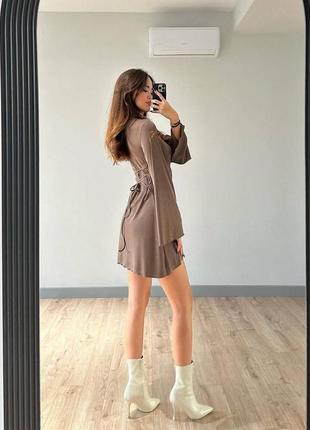 Сукня рубчик