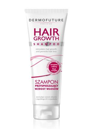 Укрепляющий шампунь для стимуляции роста волос для женщин dermofuture, 200 мл