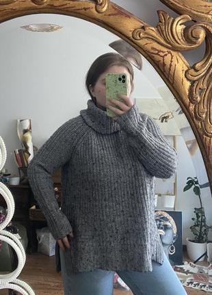 Базовый свитер с горлом 2